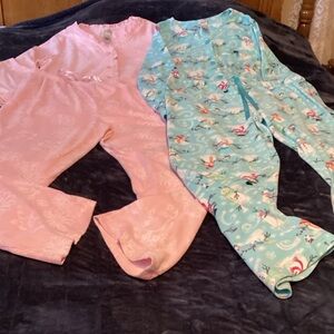 Adonna  Pajama Set - Pink and Aqua
Size M ladies